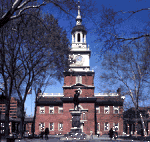 Independence Hall stands for human rights.